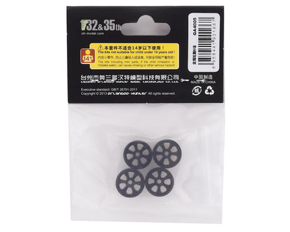 Orlandoo Hunter Aluminum 6 Spoke Wheel Set (Silver) (4)