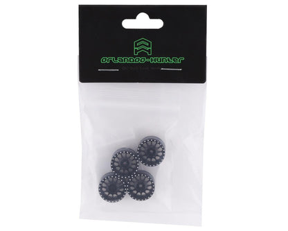 Orlandoo Hunter 18mm Aluminum Wheel Set (Black) (4)