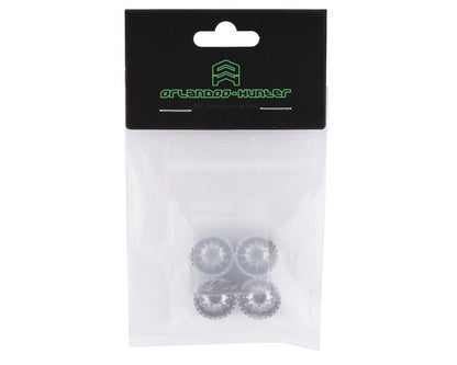 Orlandoo Hunter 18mm Aluminum Wheel Set (Silver) (4)