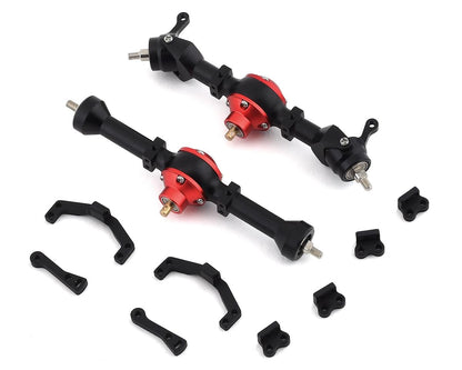 Orlandoo Hunter 60mm Metal Front & Rear Axle Set (Silver) (Custom)
