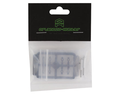 Orlandoo Hunter OH32X02 Alloy Front Internal Spring Shock Absorbers (Silver) (2)