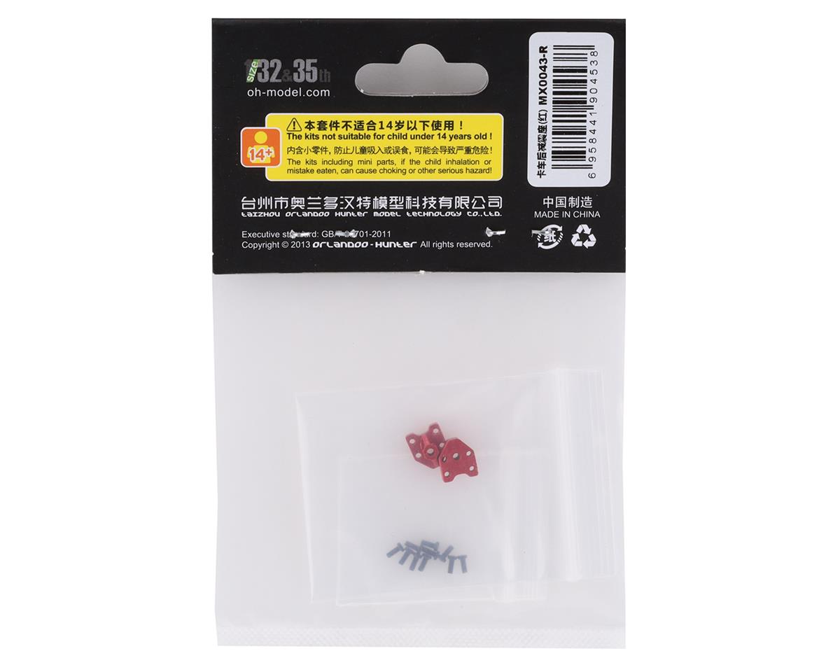 Orlandoo Hunter 32M01 Metal Rear Shock Mount (Red)