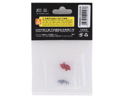 Orlandoo Hunter 32M01 Metal Rear Shock Mount (Red)