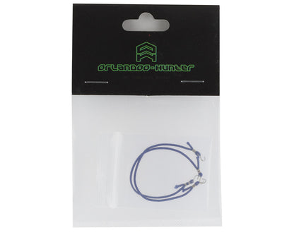 Orlandoo Hunter Micro Bungee Cord Hook (Blue) (110mm)