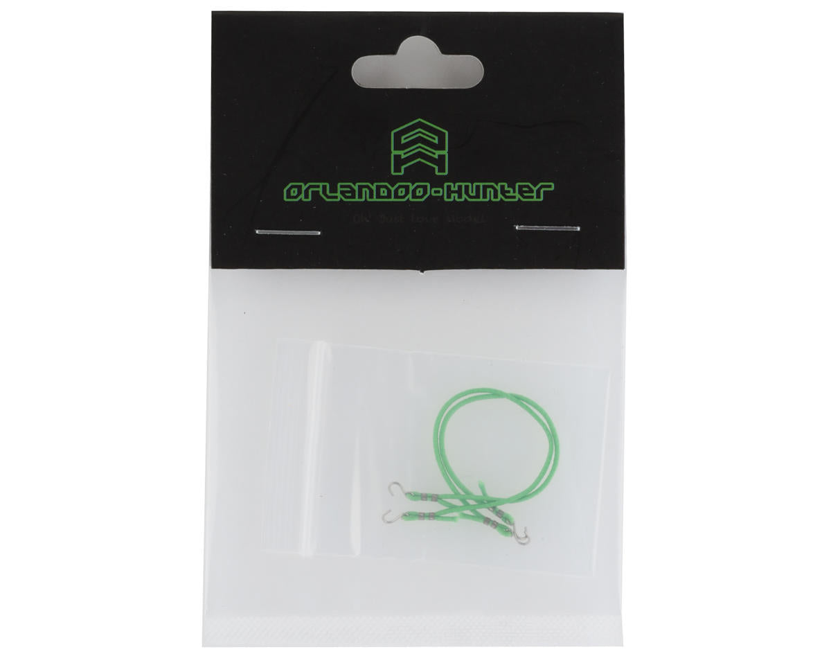Orlandoo Hunter Micro Bungee Cord Hook (Green) (110mm)