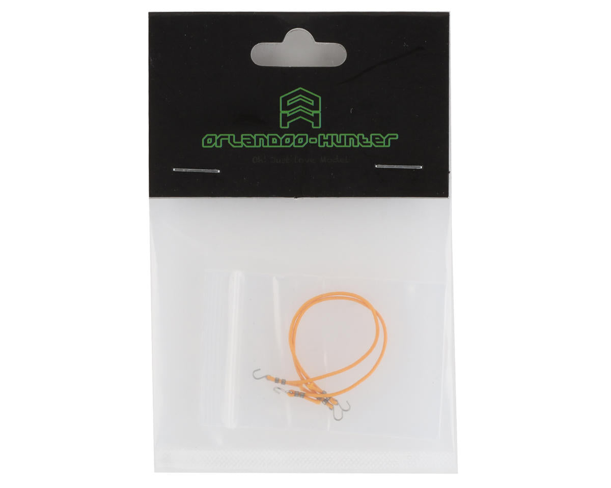 Orlandoo Hunter Micro Bungee Cord Hook (Orange) (110mm)