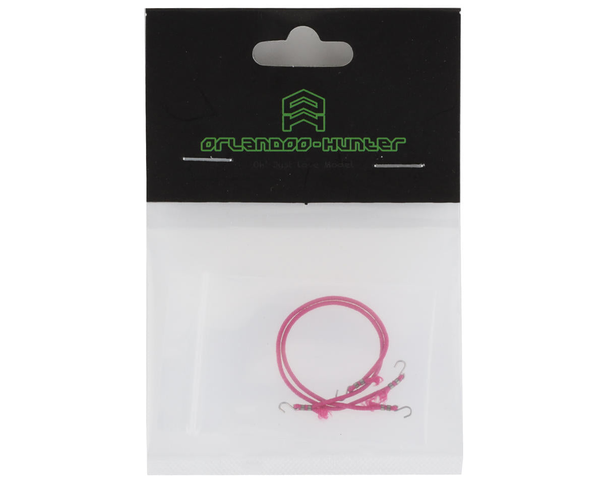 Orlandoo Hunter Micro Bungee Cord Hook (Pink) (110mm)