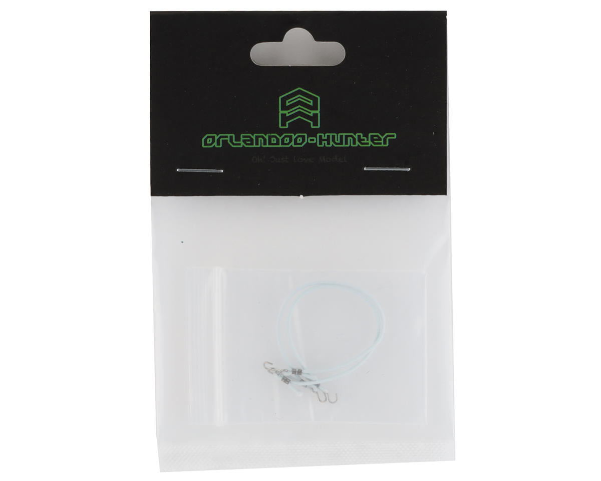 Orlandoo Hunter Micro Bungee Cord Hook (White) (110mm)