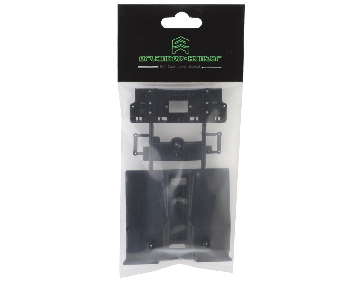 Orlandoo Hunter OH32T01 6x4 Scania Cab Mount/Support Plate Set (Black)