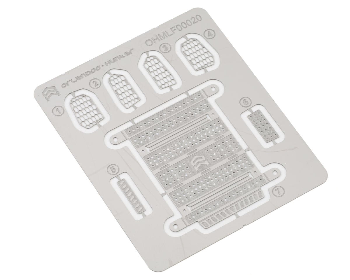 Orlandoo Hunter OH32T01 6x4 Scania Foot Steps Sheet (Silver)