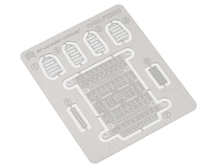 Orlandoo Hunter OH32T01 6x4 Scania Foot Steps Sheet (Silver)