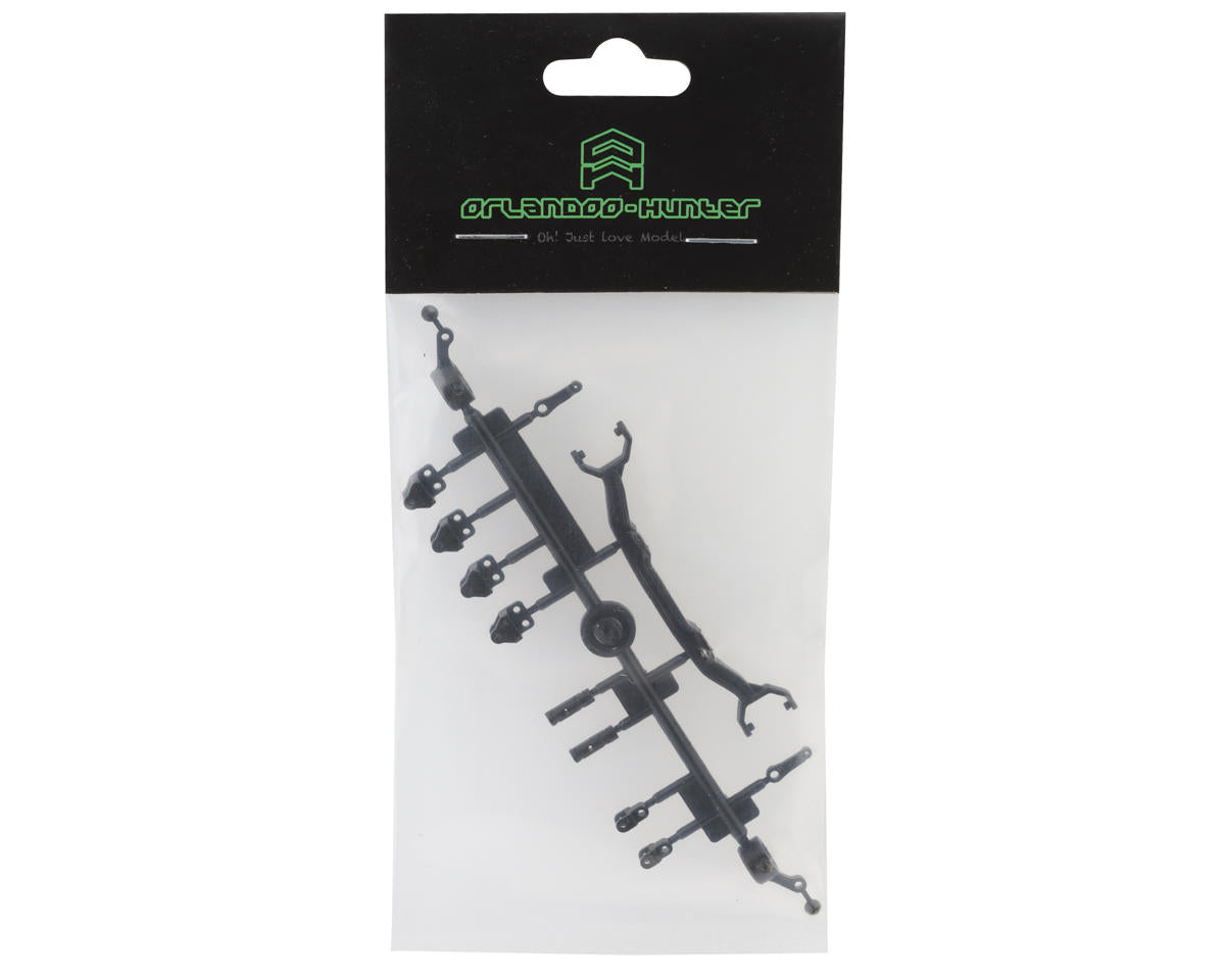 Orlandoo Hunter OH32T01 6x4 Scania Front Steering Link & Knuckles Set