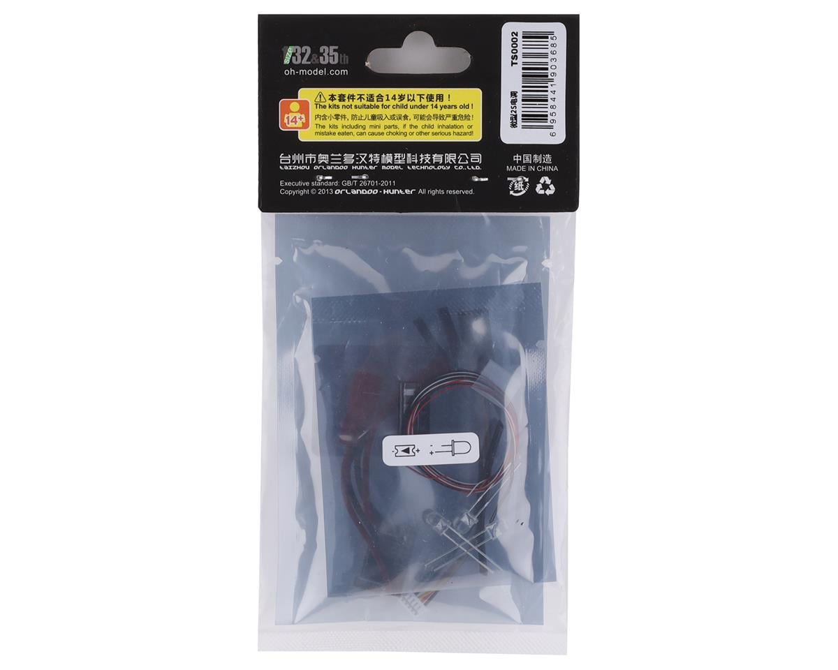Orlandoo Hunter Mini 2S ESC w/LED Light Set (JST)