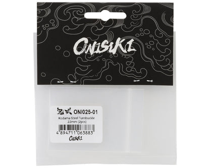 Onisiki Kodama Steel Turnbuckles (2) (22mm)