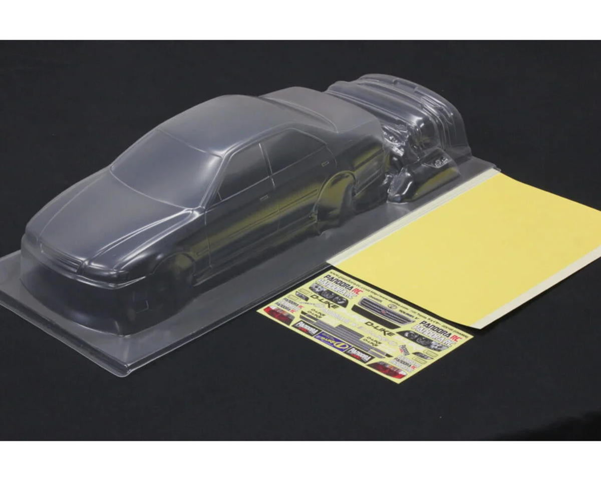 Pandora RC 1/10 Toyota Chaser JZX100 Drift Body Set (Clear) (257-260mm)