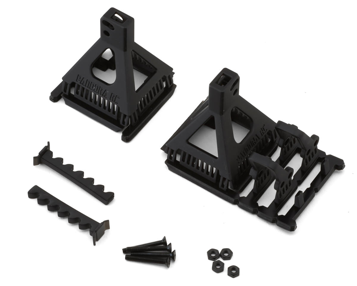 Pandora RC 1/10 Scale Jack Stand Set (2) (Miniature Scale Drift Accessory)