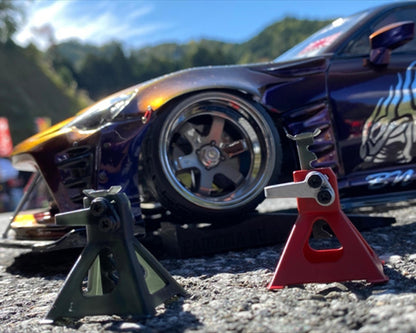 Pandora RC 1/10 Scale Jack Stand Set (2) (Miniature Scale Drift Accessory)
