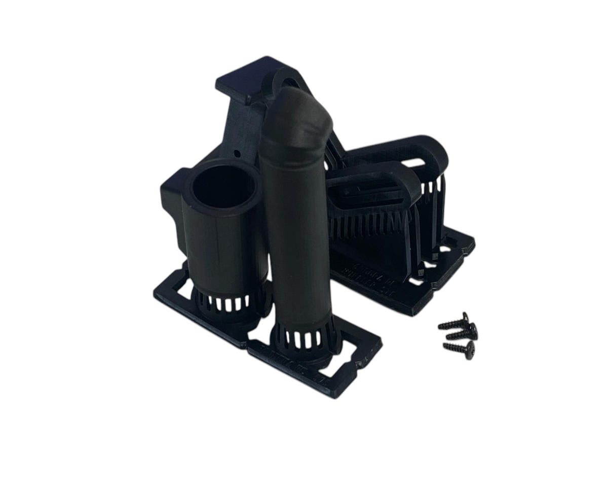 Pandora RC 1/10 Scale Single Exit Exhaust Tip w/Bracket