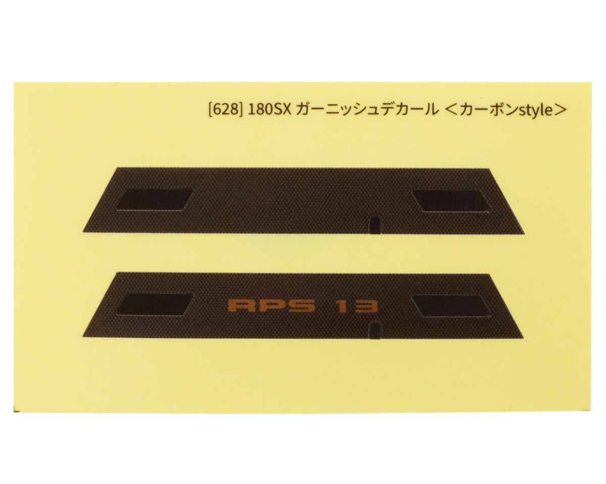 Pandora RC 1/10 Scale RPS13 180SX Decal Sheet (Carbon Style)