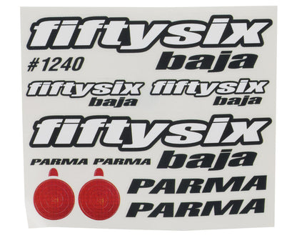 Parma PSE 1/10 Fifty Six Baja Short Course Body (Clear)