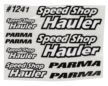 Parma PSE 1/10 Speed Shop Hauler Short Course Body (Clear)