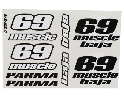 Parma PSE 1/10 '69 Muscle Baja Short Course Body (Clear)