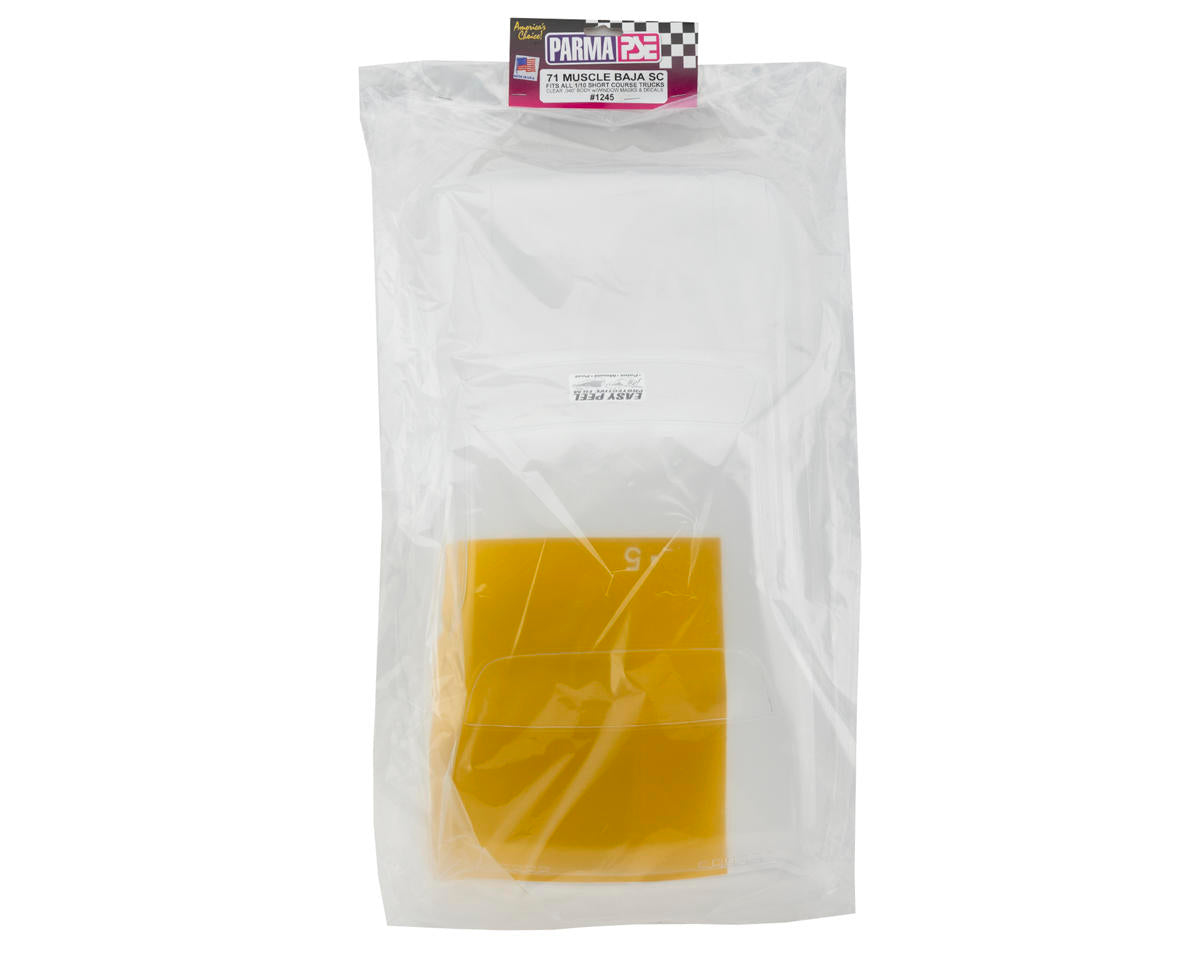 Parma PSE 1/10 '71 Muscle Baja Short Course Body (Clear)
