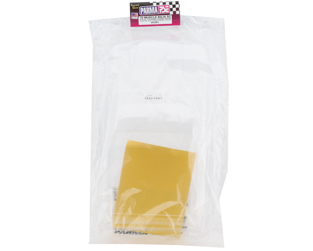 Parma PSE 1/10 '70 Muscle Baja Short Course Body (Clear)