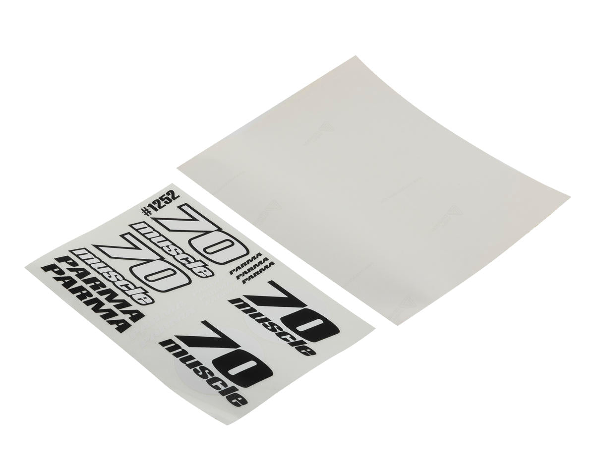 Parma PSE 1/10 Short Course '70 SS Drag Muscle Body (Clear)