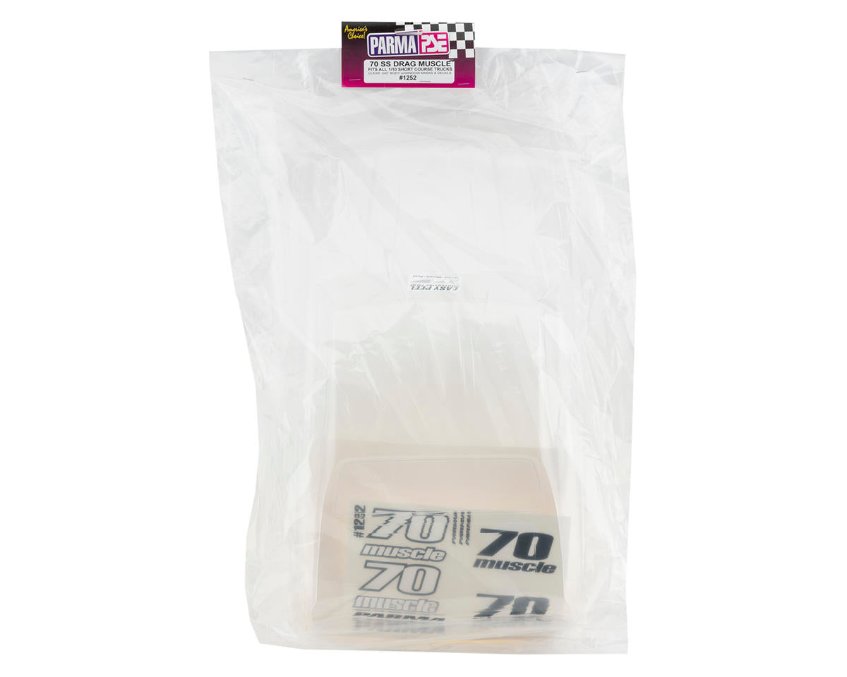 Parma PSE 1/10 Short Course '70 SS Drag Muscle Body (Clear)