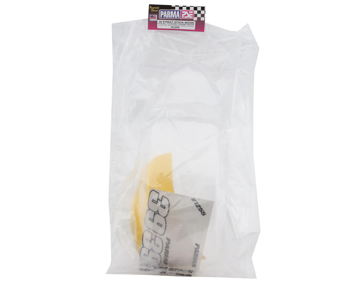 Parma PSE 1/10 '39 Street Stock Coupe Short Course Body (Clear)