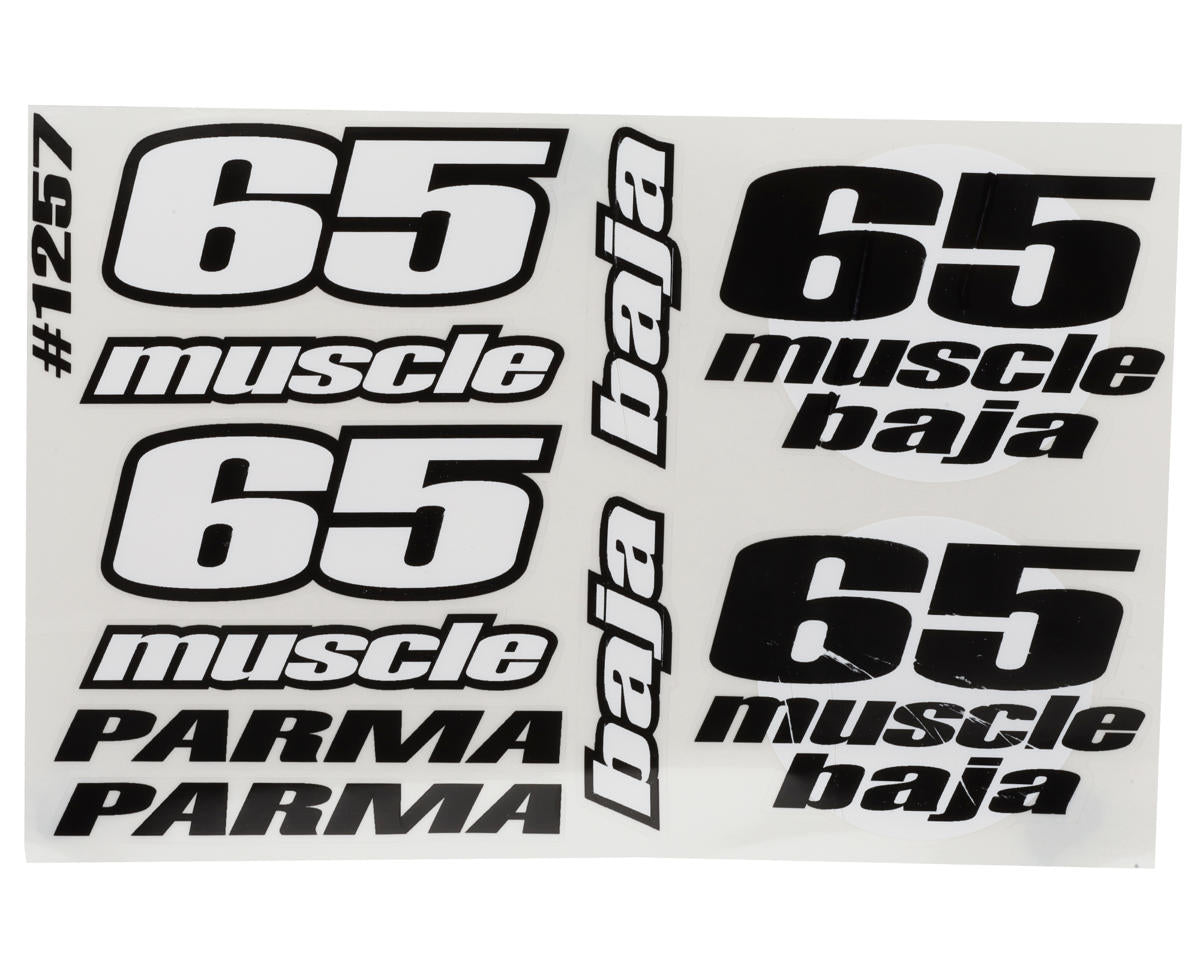 Parma PSE 1/10 '65 Muscle Baja Short Course Body (Clear)