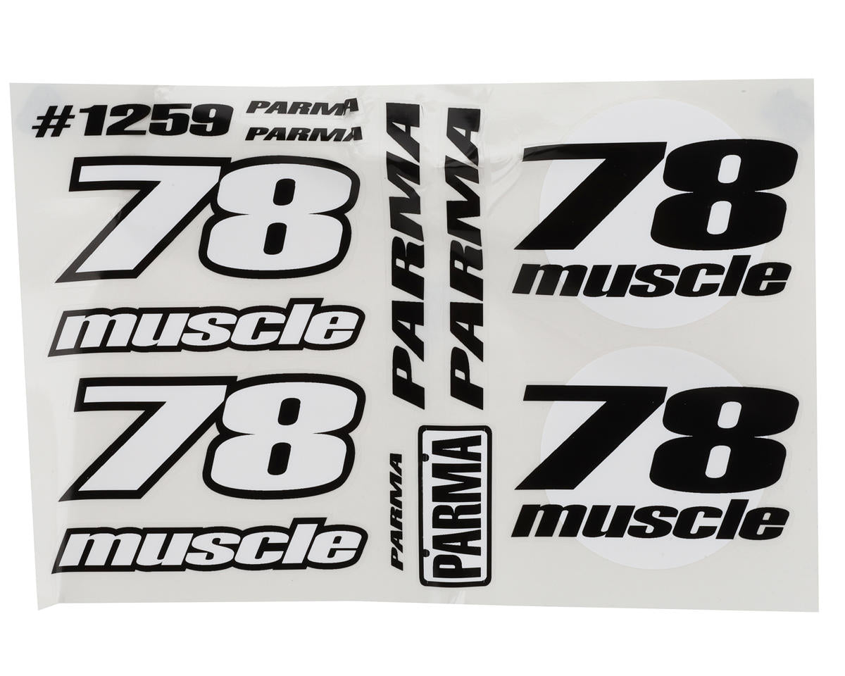 Parma PSE 1/10 '78 Muscle Baja Short Course Body (Clear)