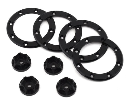 Pit Bull Tires Raceline Combat 1.9" Aluminum Beadlock Wheels (Black) (4)