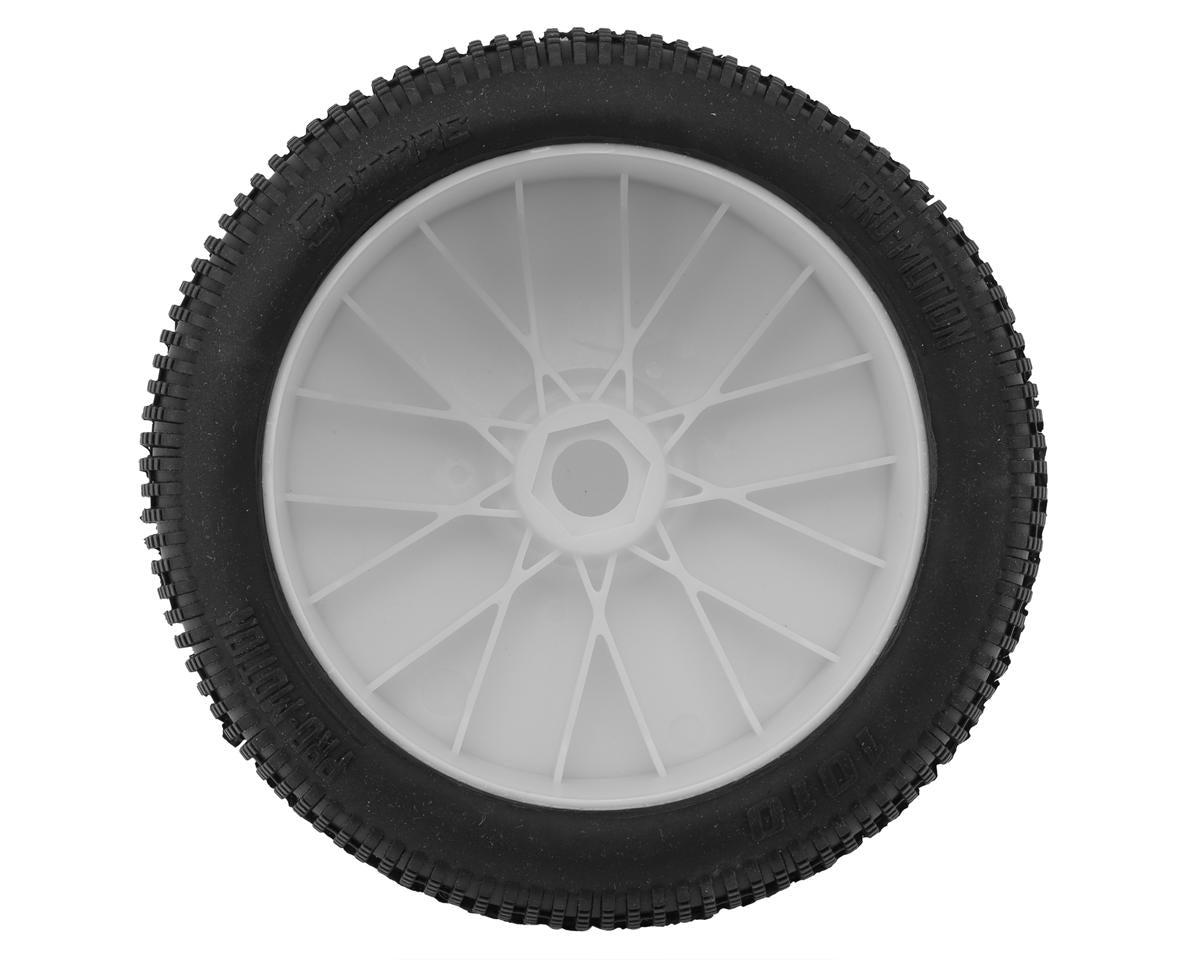 Pro-Motion Spitfire 1/8 Truggy Pre-Mount Tires (White) (2) (T3)