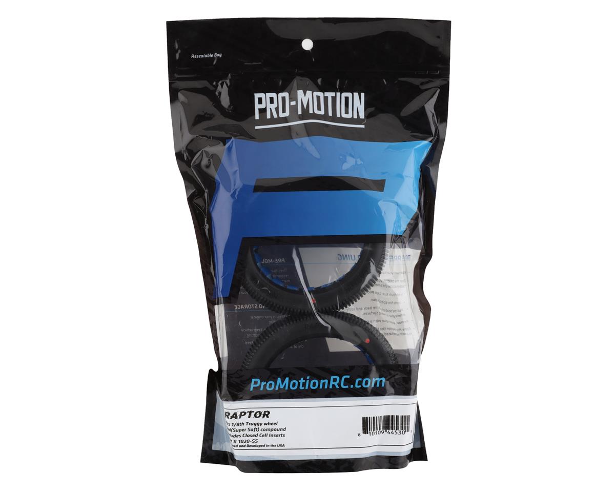 Pro-Motion Raptor 1/8 Truggy Tires (2) (Super Soft)