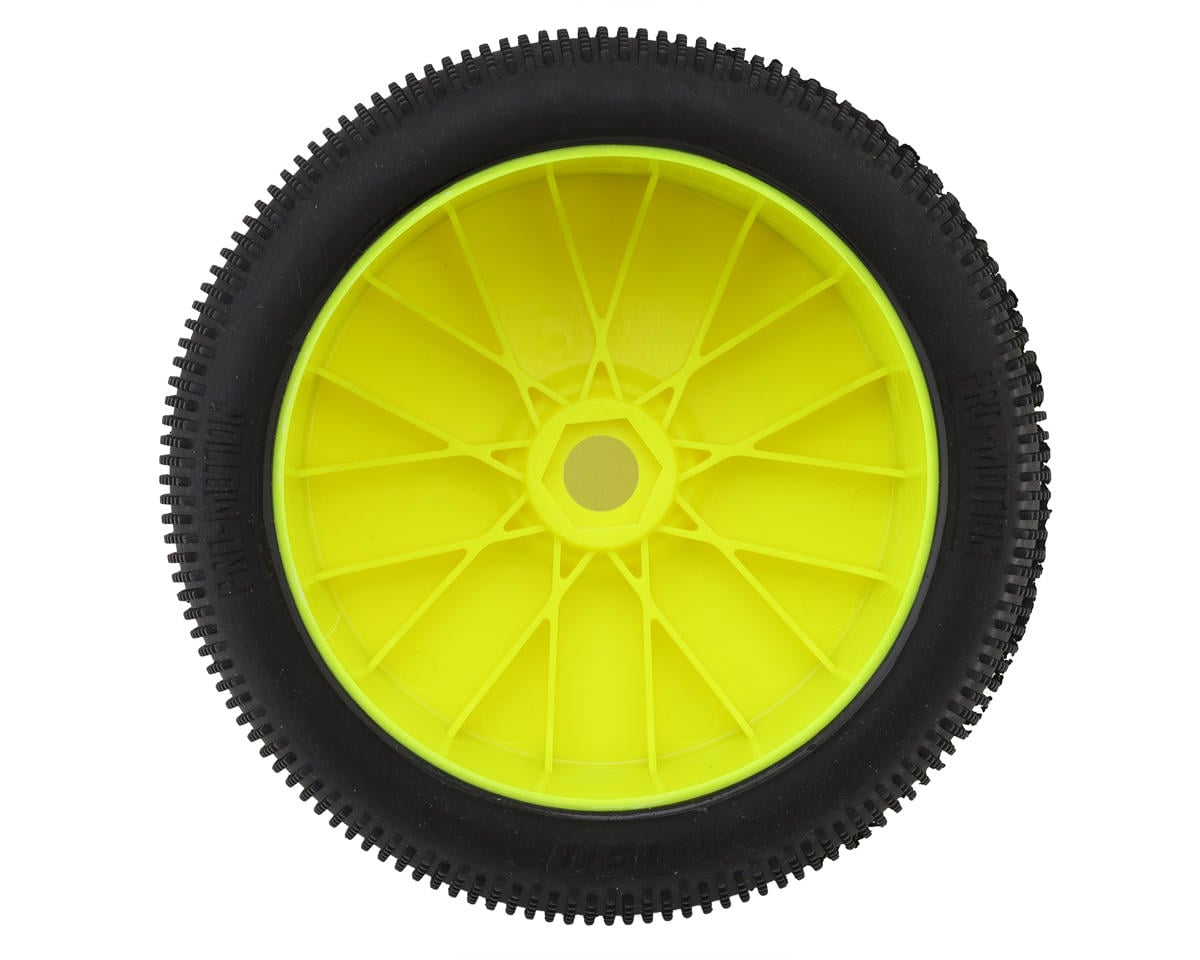 Pro-Motion Talon 1/8 Truggy Pre-Mount Tires (Yellow) (2) (Soft)