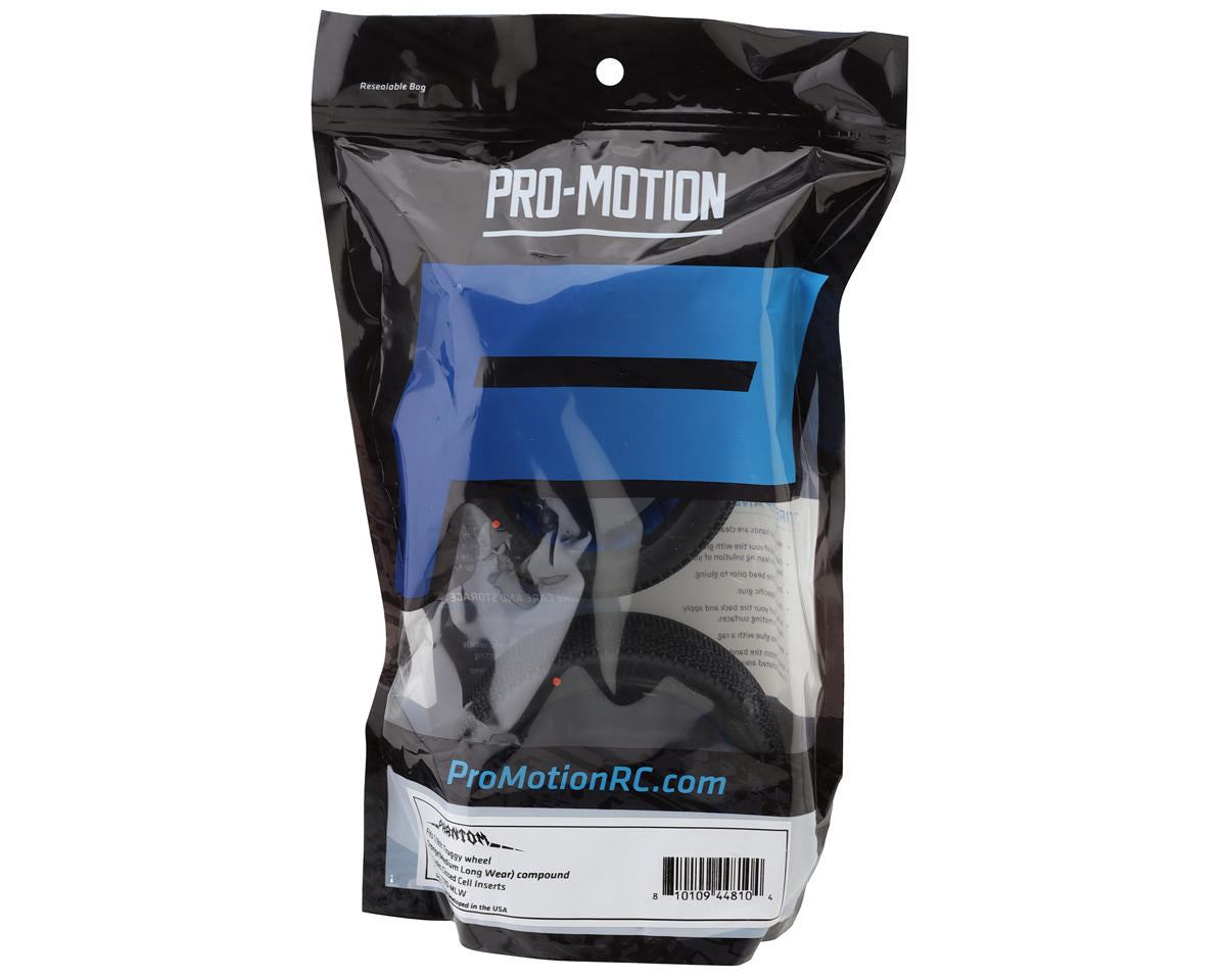 Pro-Motion Phantom 1/8 Truggy Tires (2) (Medium - Long Wear)
