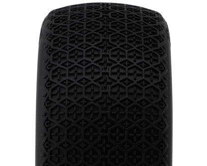 Pro-Motion Havoc 1/8 Truggy Pre-Mounted Tires (White) (2) (Clay Oro)