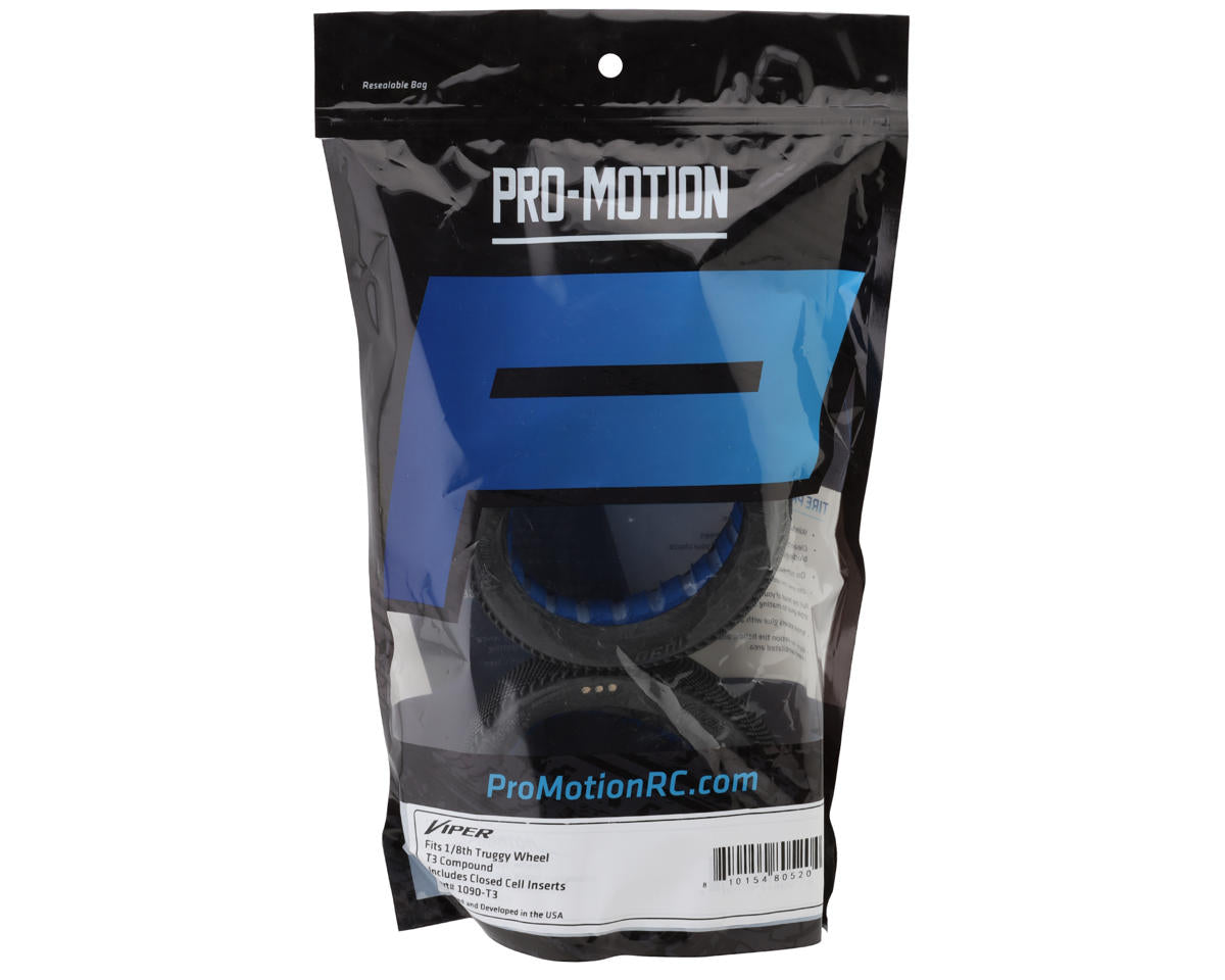 Pro-Motion Viper 1/8 Truggy Tires (2) (T3)