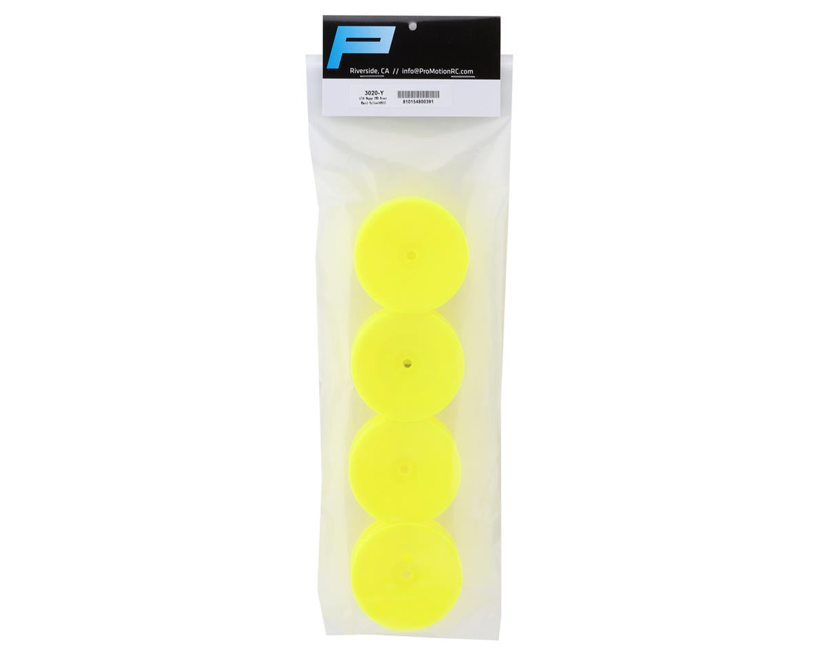 Pro-Motion 2.2" 2WD Front Buggy Wheels (Yellow) (4)