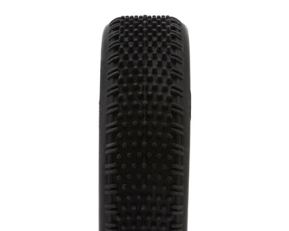 Pro-Motion Viper 2.2" 2WD Front LP Carpet 1/10 Pre-Mounted Buggy Tires (Yellow)