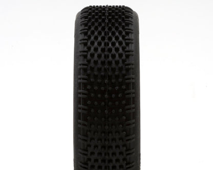 Pro-Motion Viper 2.2" 2WD Front LP Carpet 1/10 Pre-Mounted Buggy Tires (Yellow)