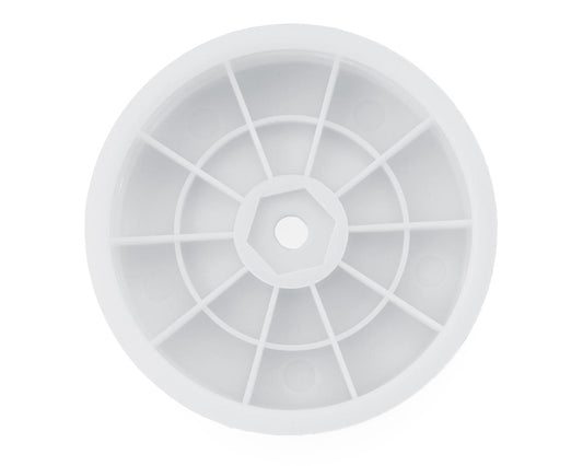Pro-Motion 2.2" 2WD Front Slim Carpet Buggy Wheels (White) (4)