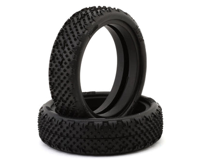 Pro-Motion Fury 2.2" Slim 2WD Front Carpet 1/10 Buggy Tires (2) (C4 Red/Soft)