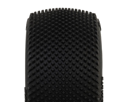 Pro-Motion Checkmate LP 2.2" Rear Buggy Carpet Tires (2) (C3 Green/Medium)