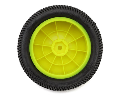 Pro-Motion Quicktime 2.2'' Front 2WD Pre-Mounted Buggy Tires (Yellow) (2) (T3)