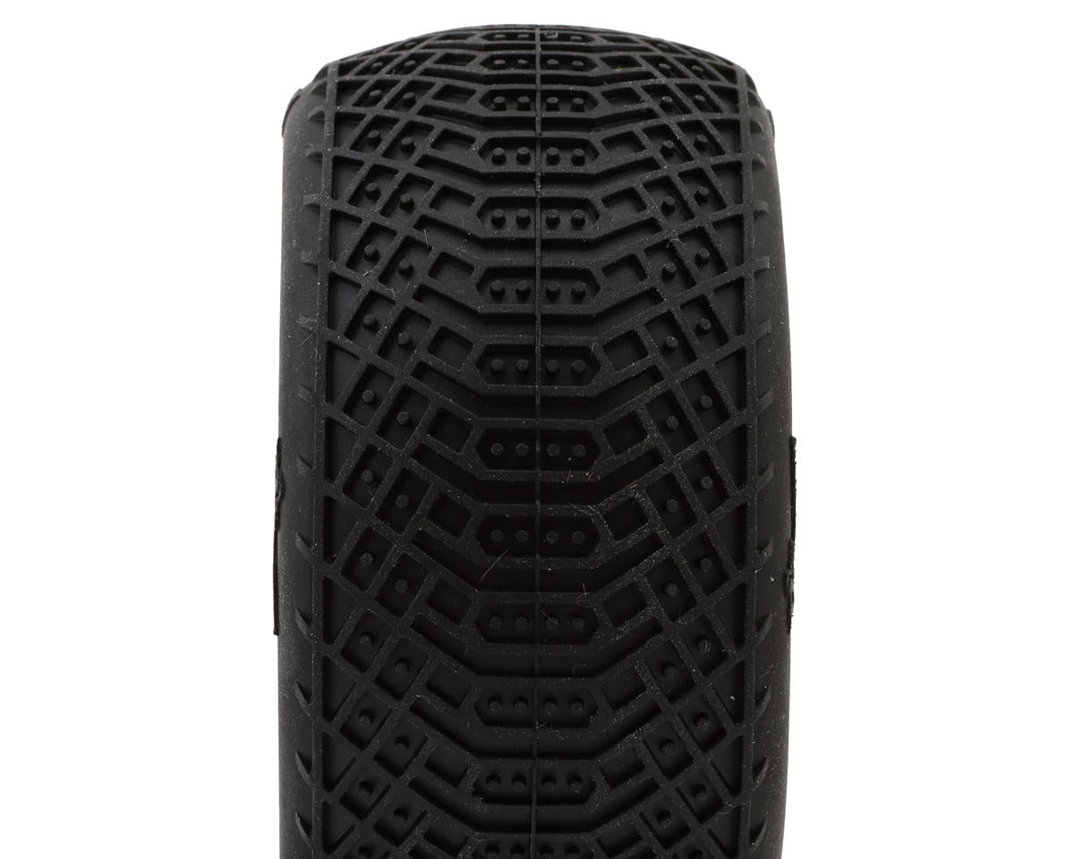 Pro-Motion Corsair 2.2" 1/10 Pre-Mounted Rear Buggy Tires (Yellow) (2)