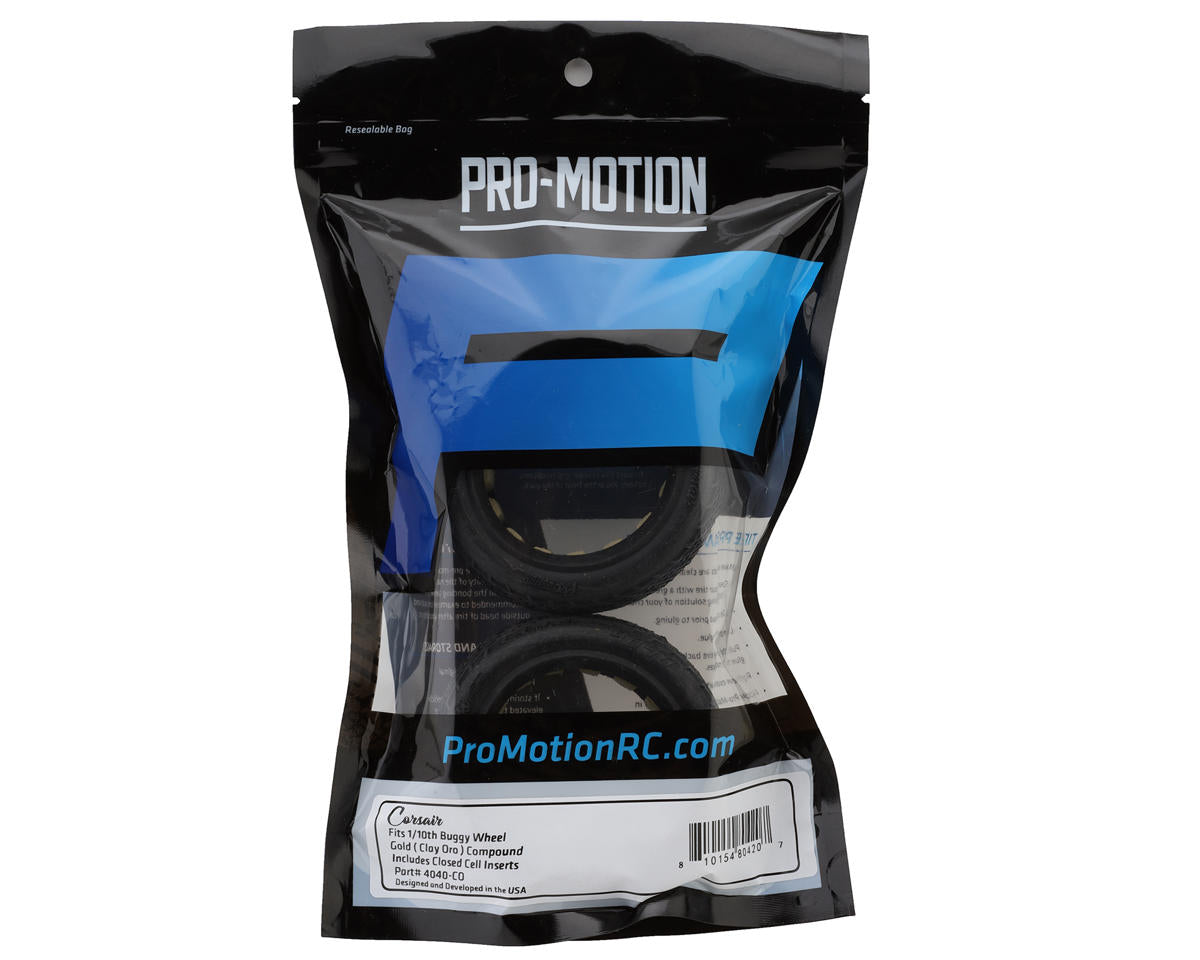 Pro-Motion Corsair 2.2'' Rear Buggy Tires (2) (Clay Oro)