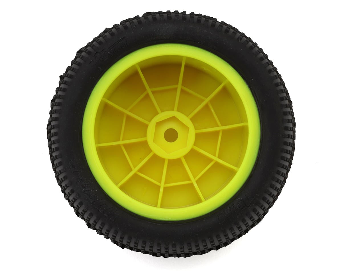 Pro-Motion Talon 2.2" 1/10 2WD Pre-Mounted Rear Buggy Tires (Yellow) (T2)